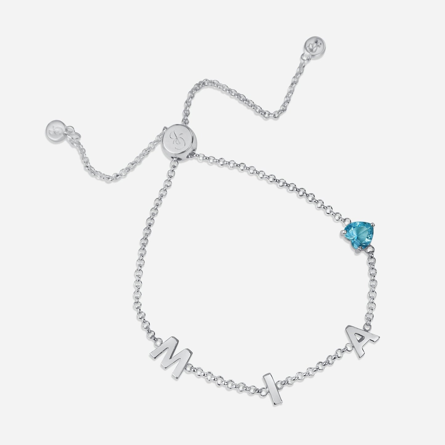 CUSTOM BRACELET (SILVER) - Cloudbox Gifting