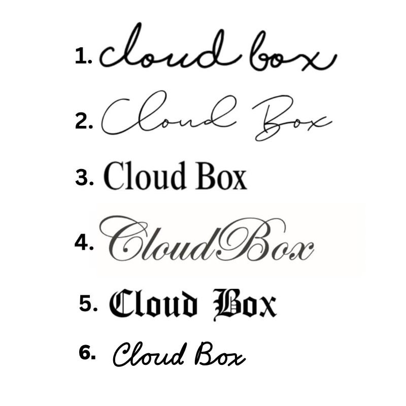 PERSONALISED CHARMS - Cloudbox Gifting