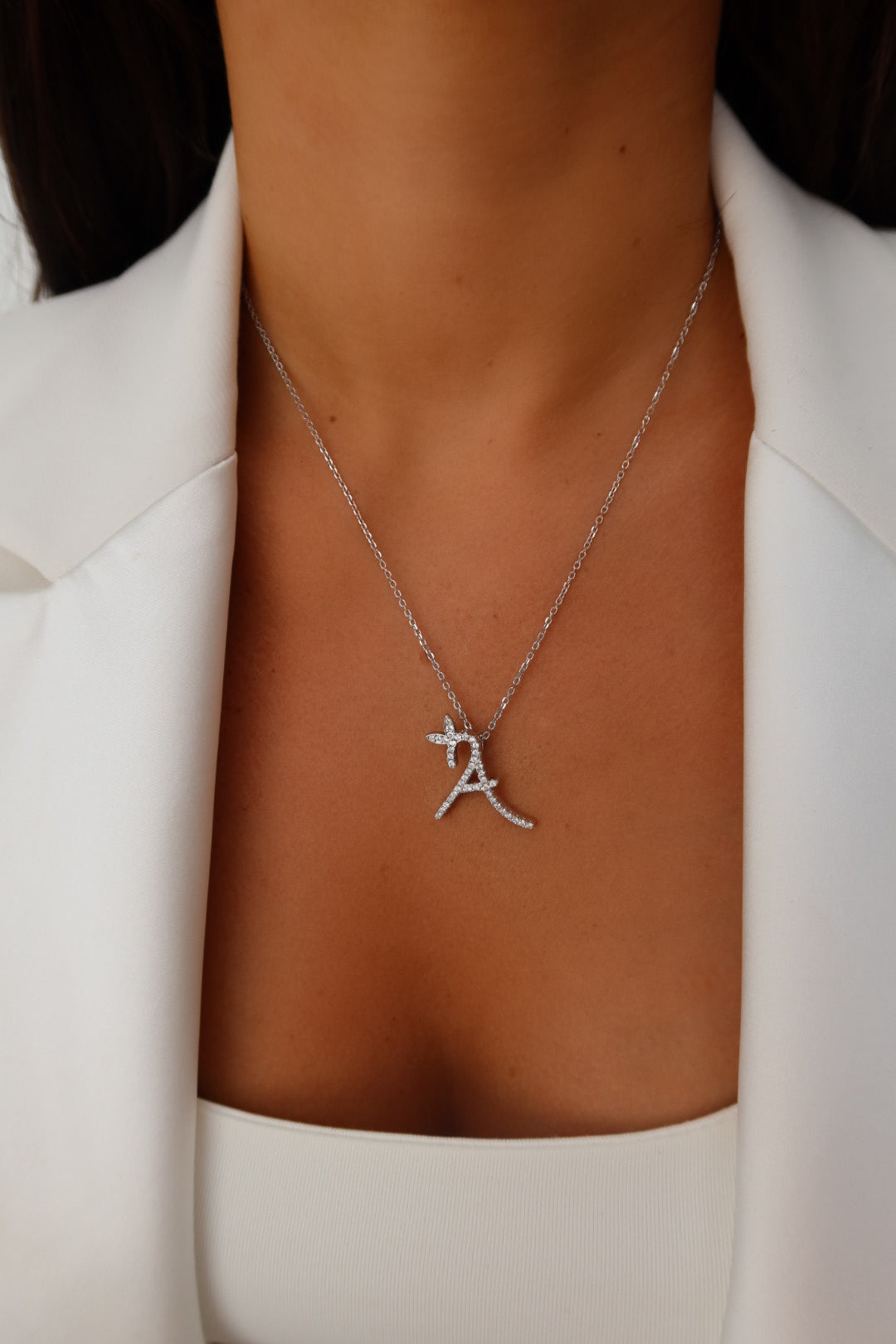 DIAMOND BUTTERFLY NECKLACE - Cloudbox Gifting