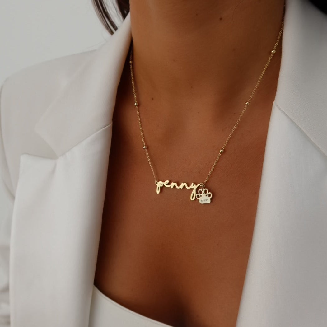 CASSIE CHARM NECKLACE - Cloudbox Gifting