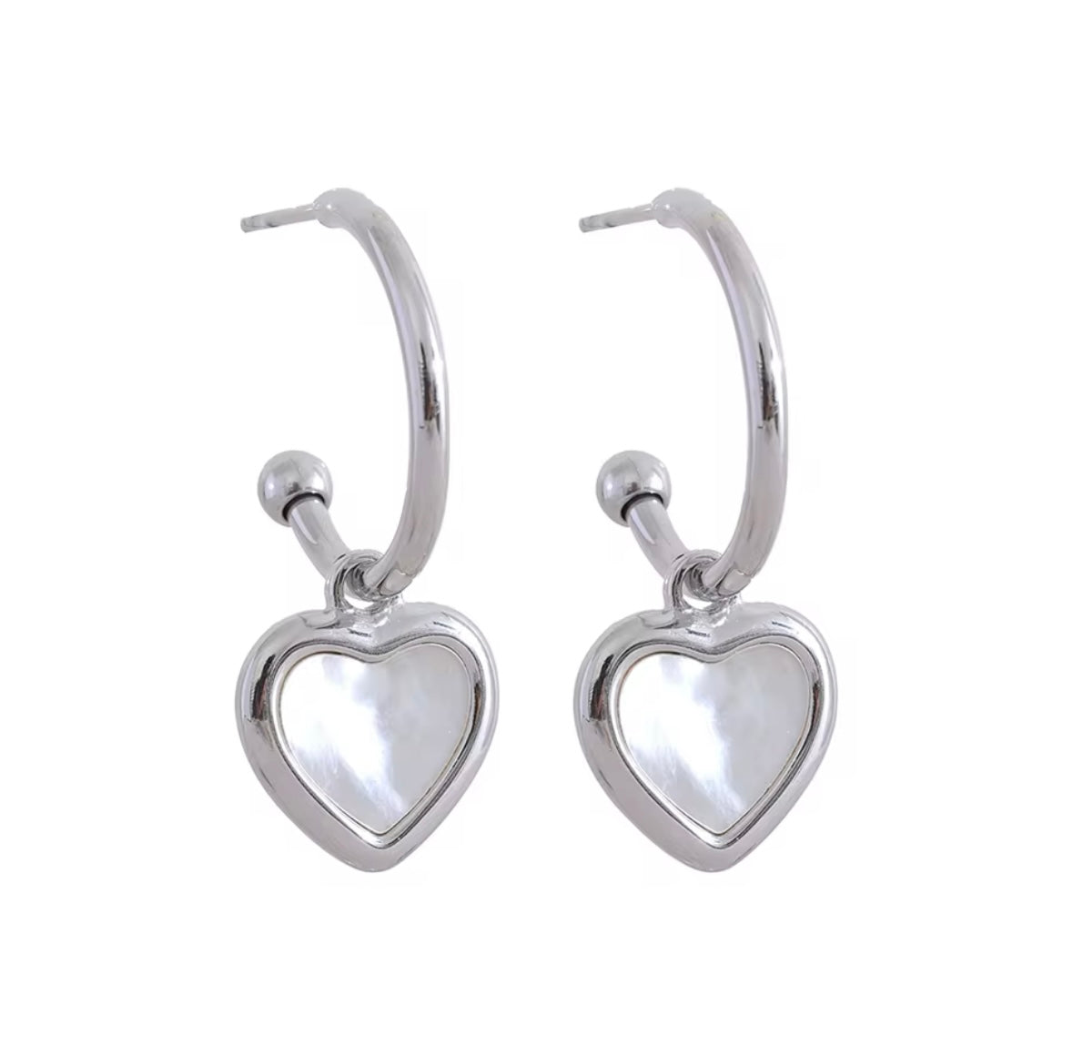 HEART HUGGIES SILVER - Cloudbox Gifting