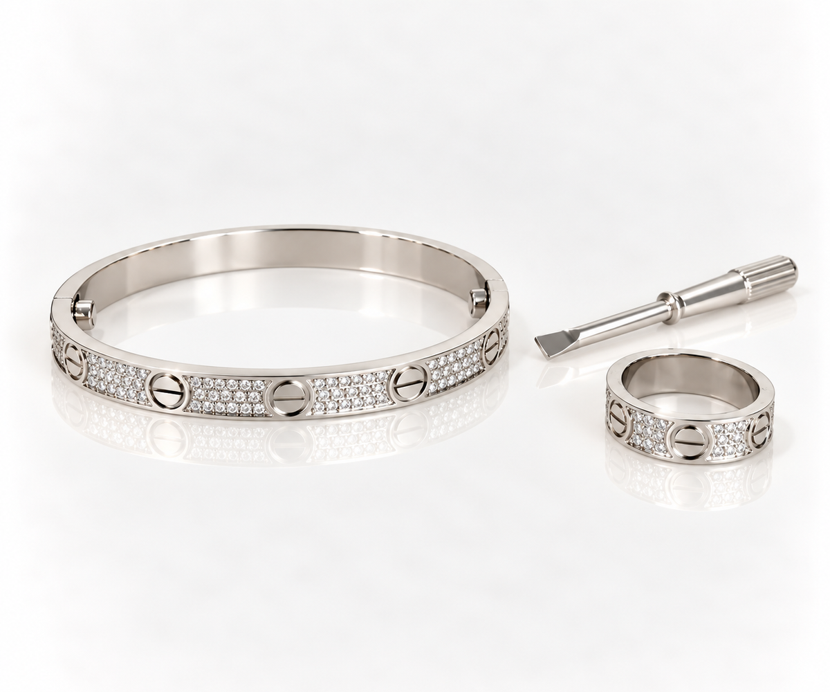 CLEO SET (silver)