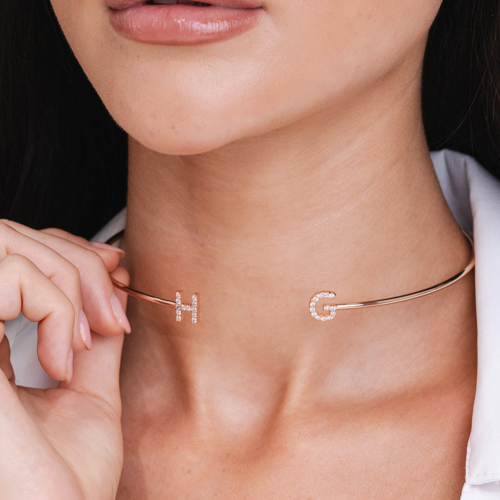 ORBELLE CHOCKER (rose gold)