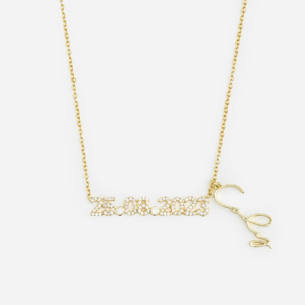 DATE NECKLACE - Cloudbox Gifting