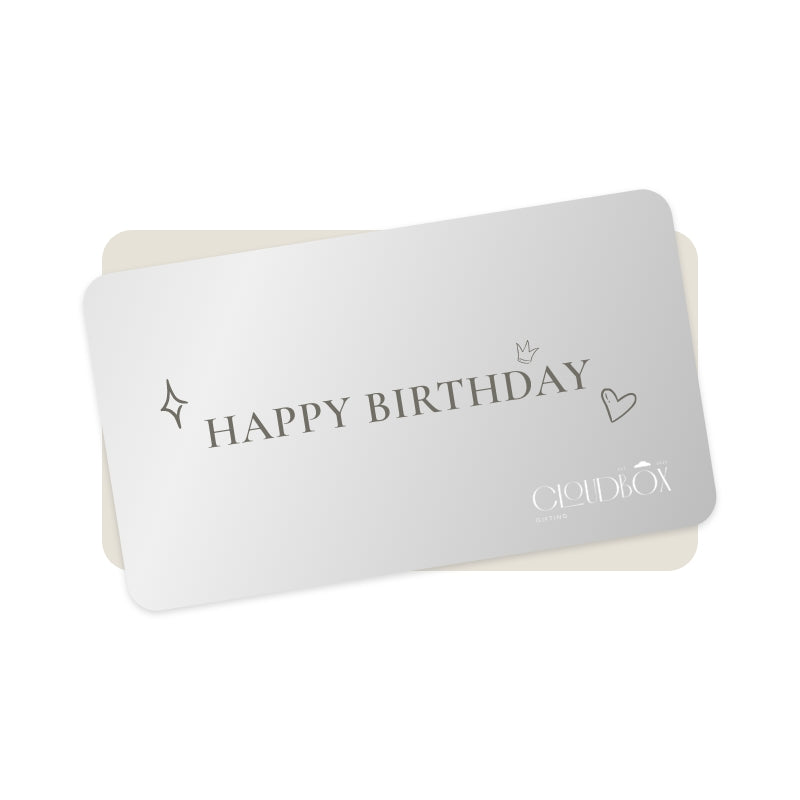 HAPPY BIRTHDAY GIFT CARD - Cloudbox Gifting