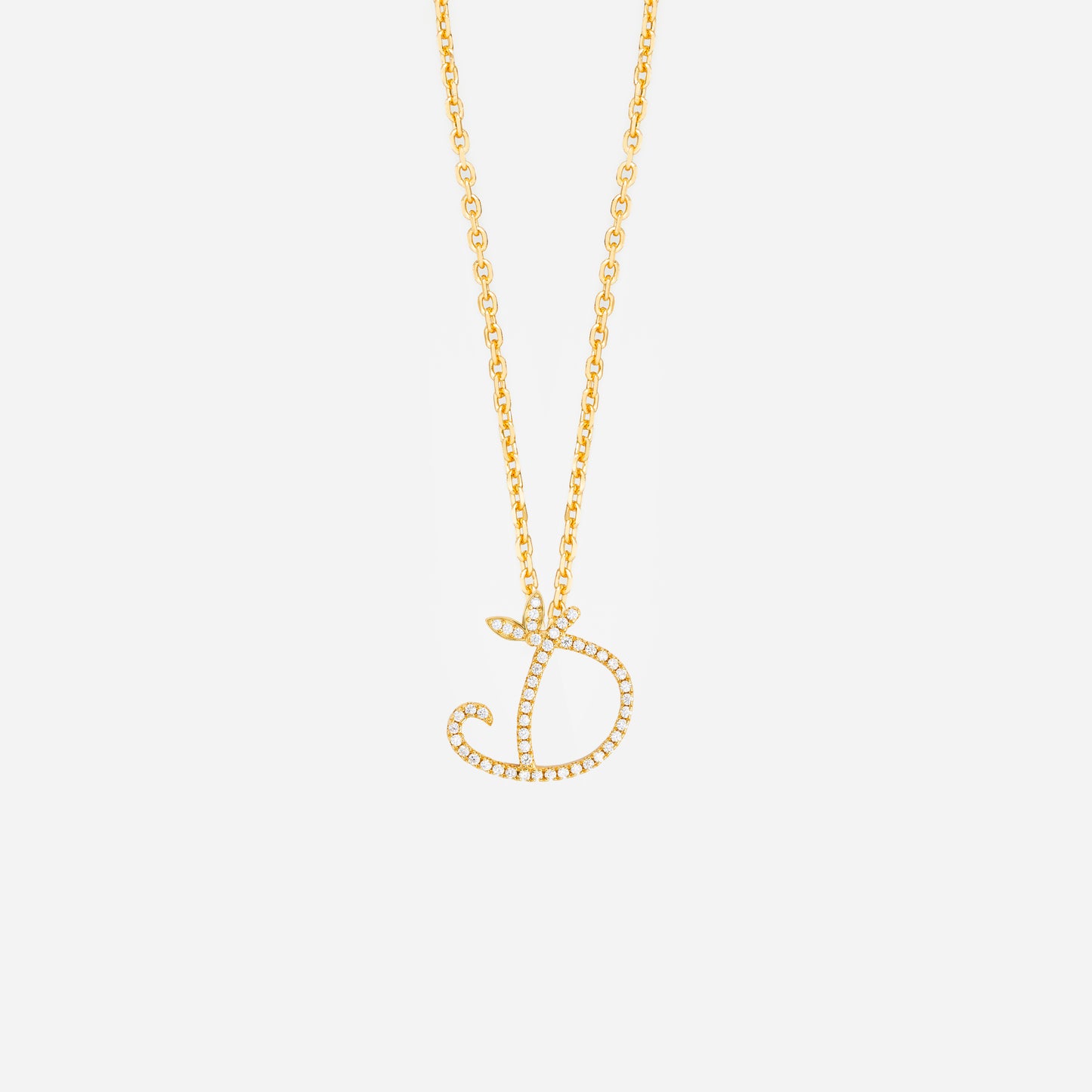 DIAMOND BUTTERFLY NECKLACE - Cloudbox Gifting