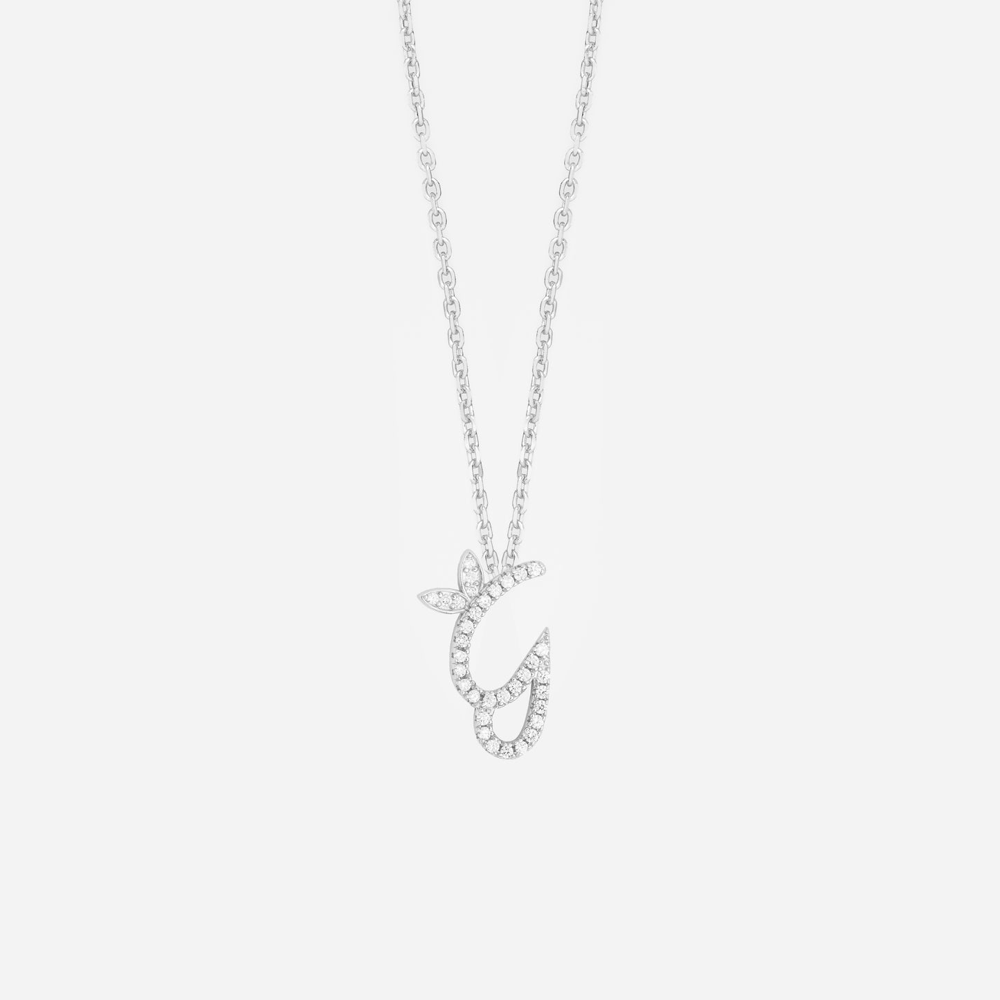 DIAMOND BUTTERFLY NECKLACE - Cloudbox Gifting