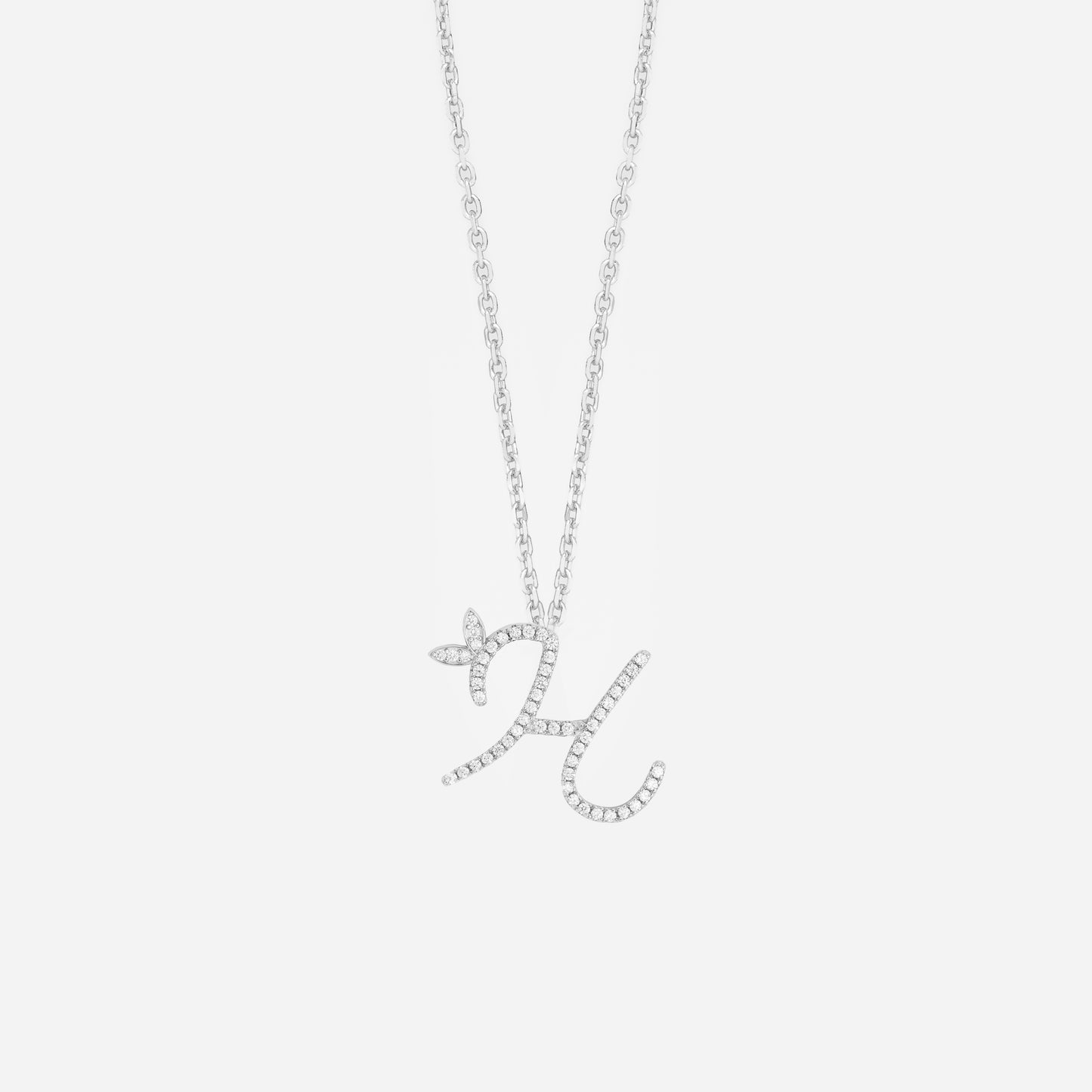 DIAMOND BUTTERFLY NECKLACE - Cloudbox Gifting
