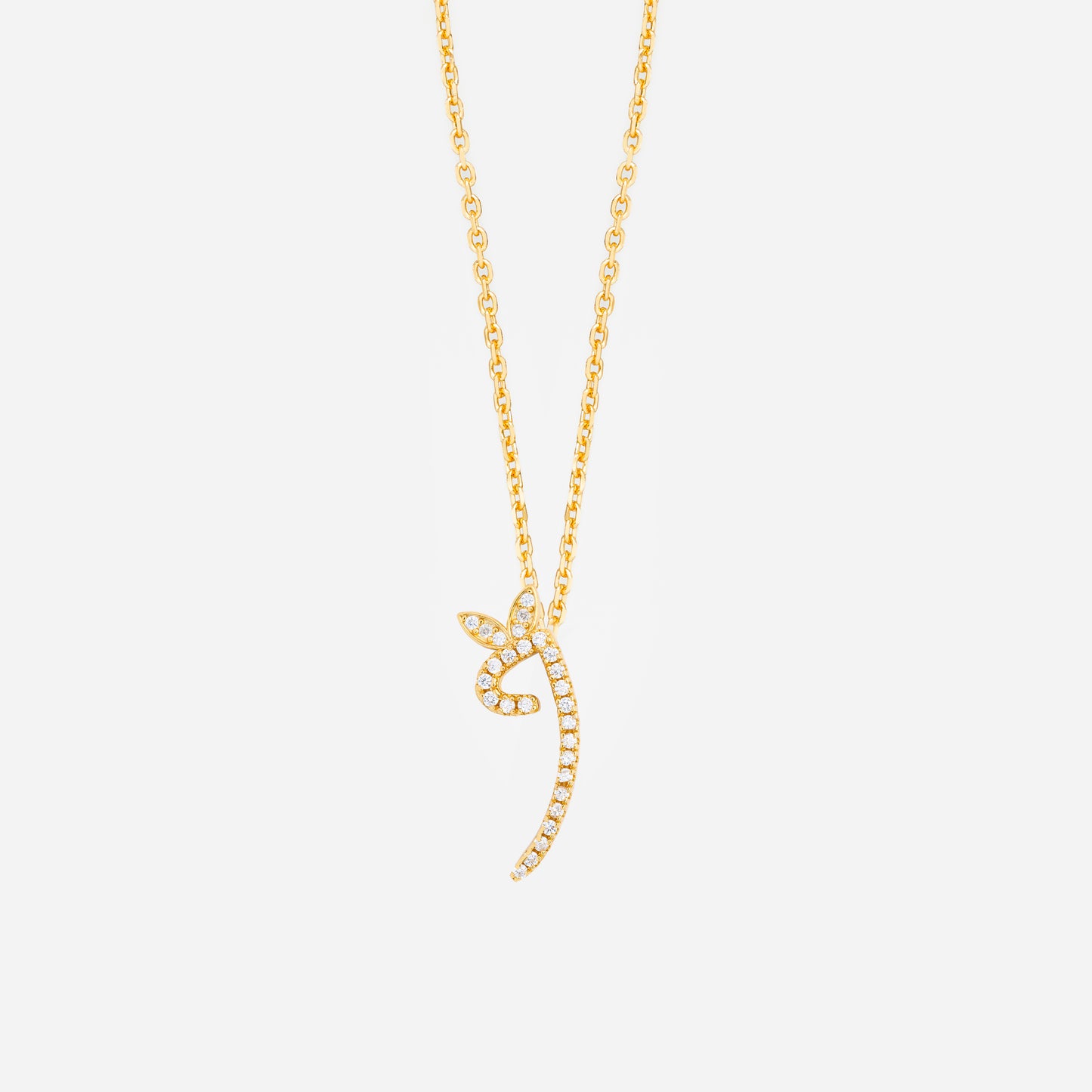DIAMOND BUTTERFLY NECKLACE - Cloudbox Gifting