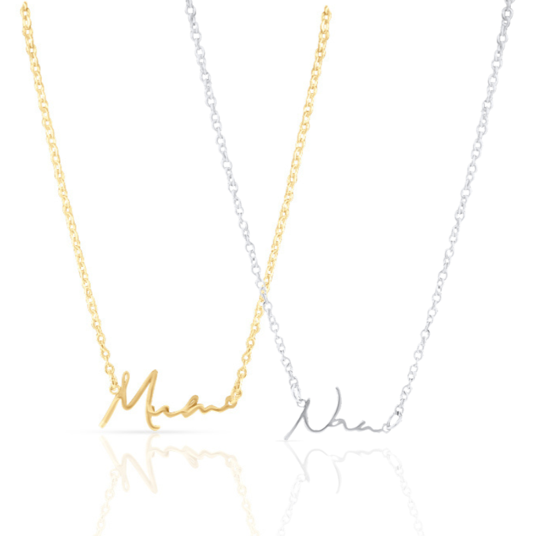 MUM AUTOGRAPH NECKLACE - Cloudbox Gifting