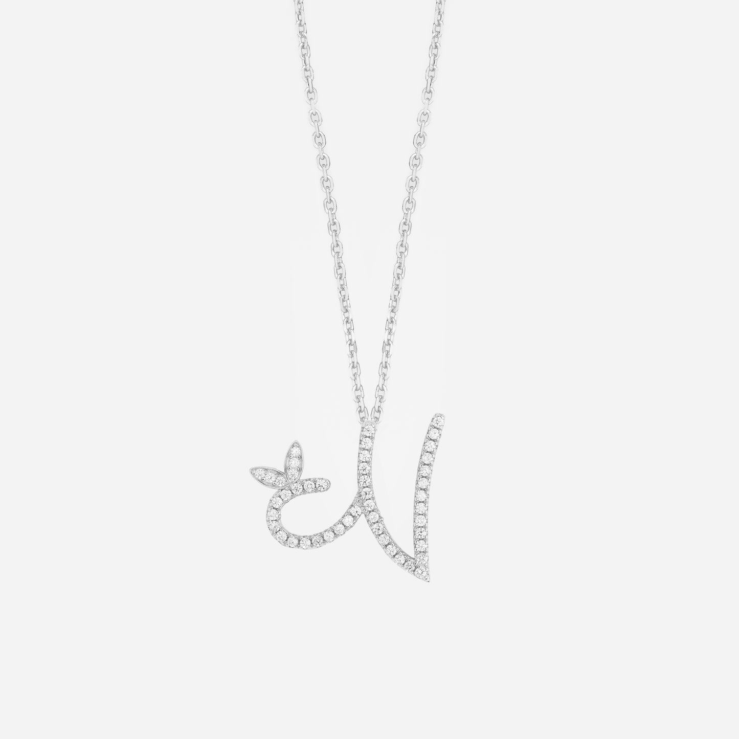 DIAMOND BUTTERFLY NECKLACE - Cloudbox Gifting