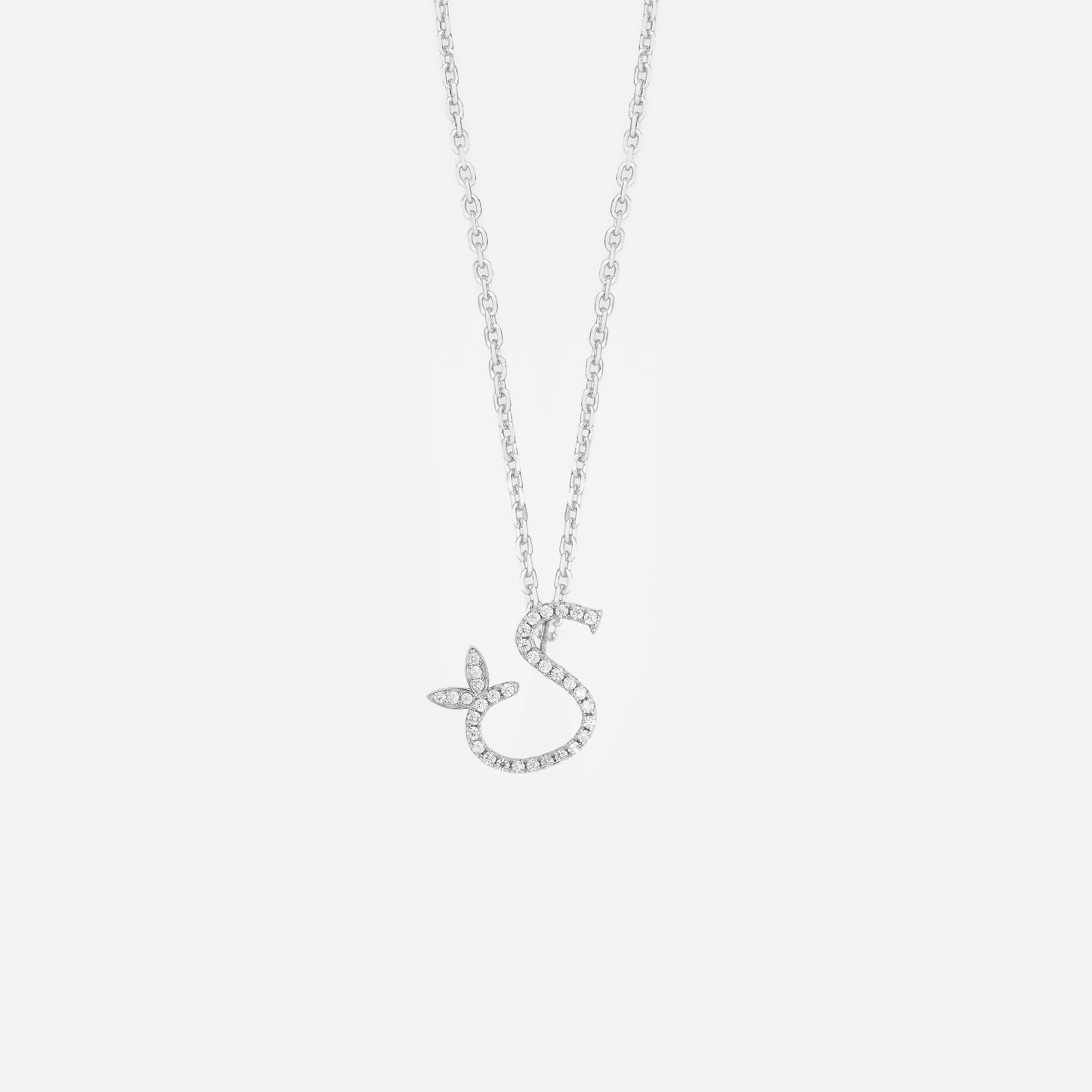 DIAMOND BUTTERFLY NECKLACE - Cloudbox Gifting