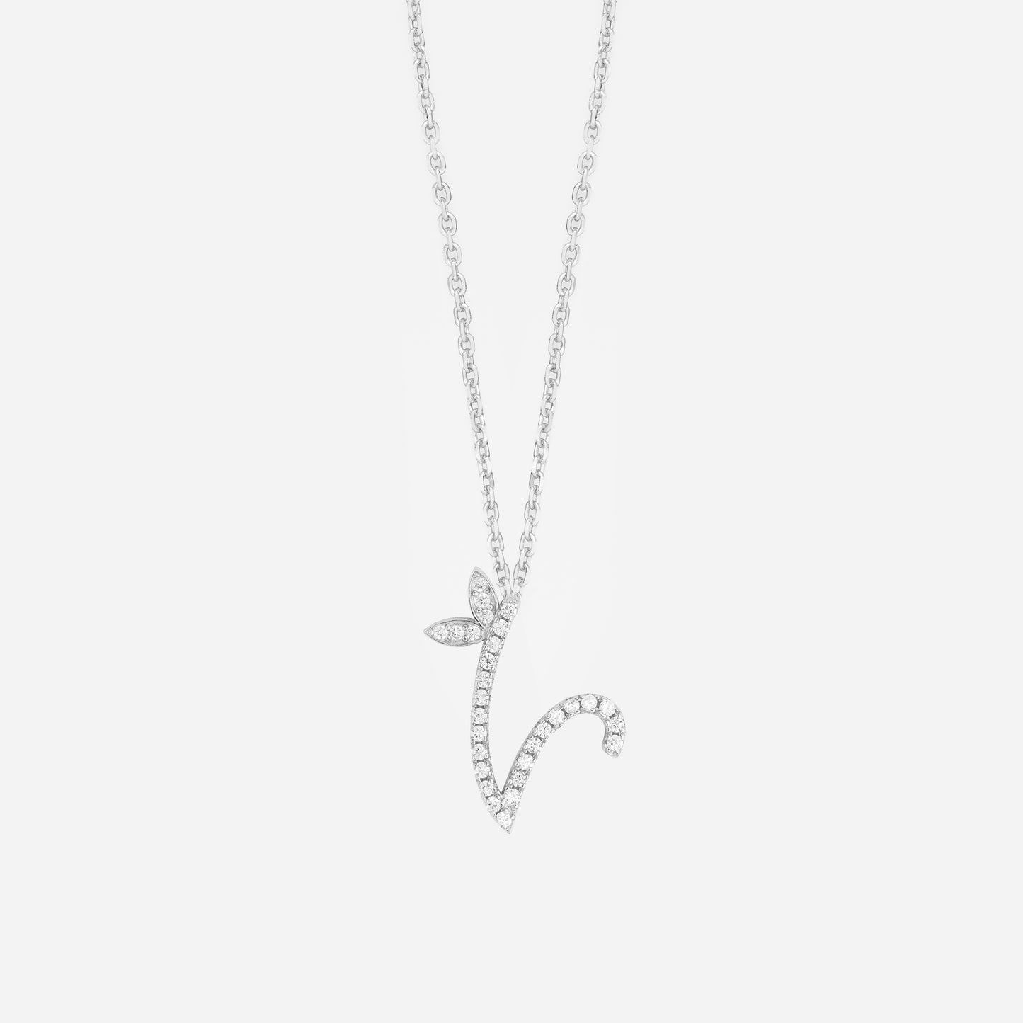 DIAMOND BUTTERFLY NECKLACE - Cloudbox Gifting