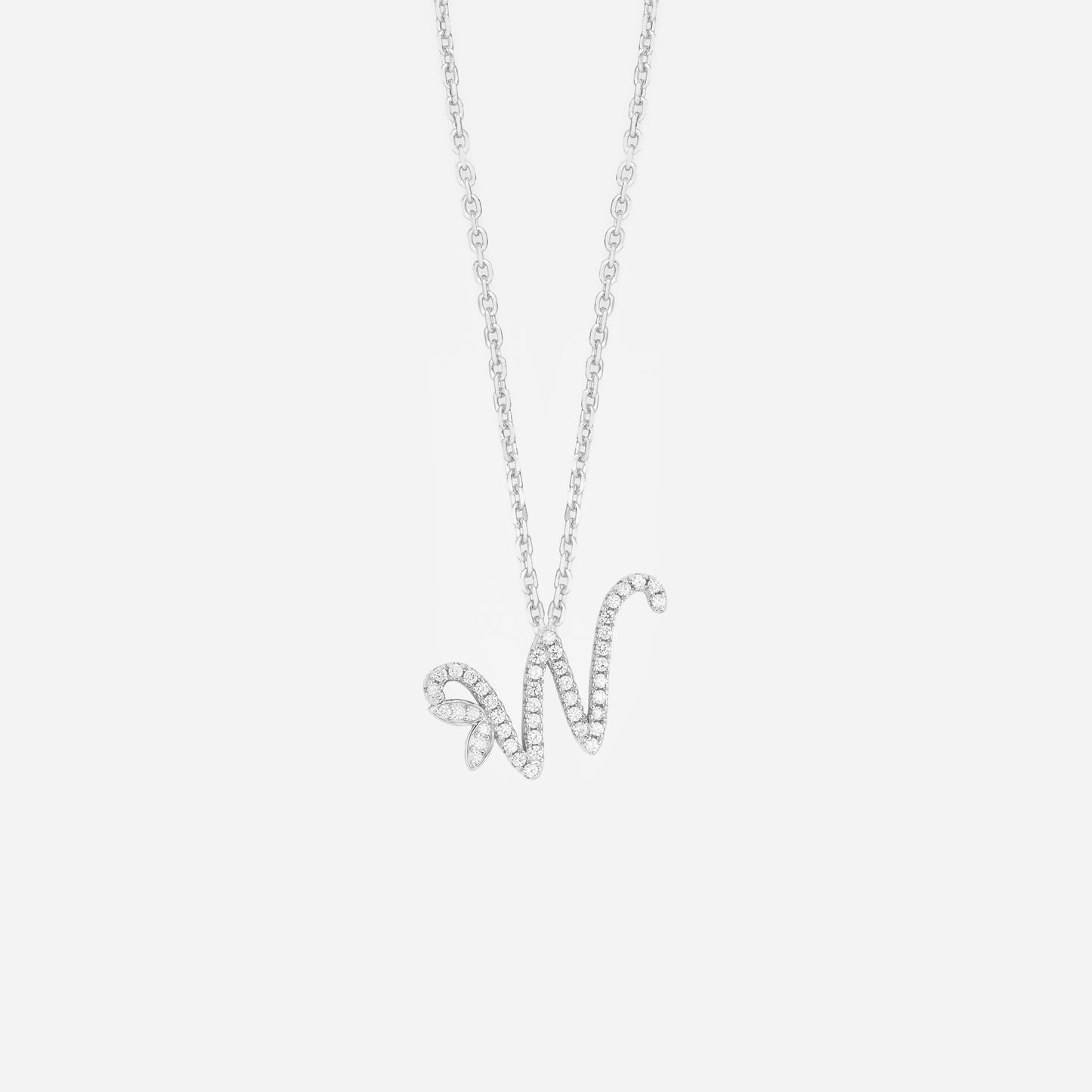 DIAMOND BUTTERFLY NECKLACE - Cloudbox Gifting
