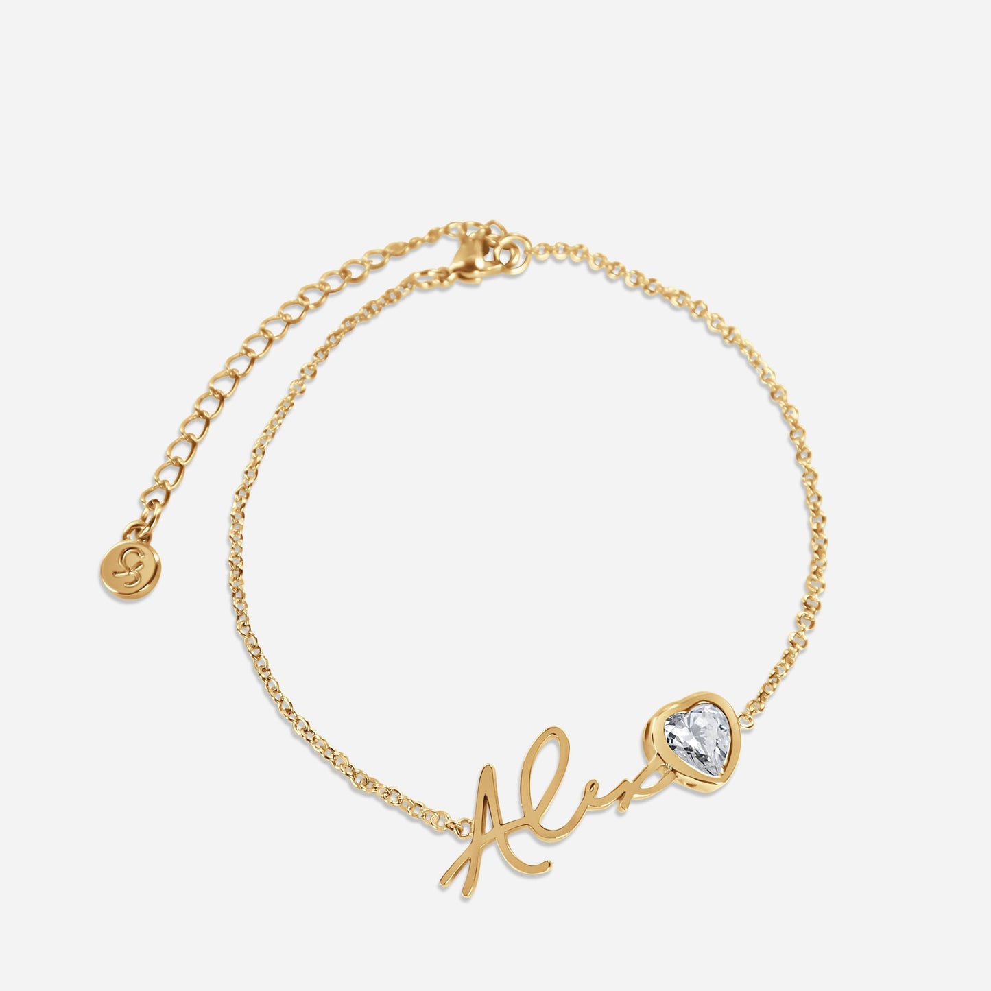 AUTOGRAPH BIRTHSTONE BRACELET (GOLD)