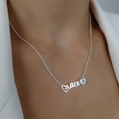 CUTIE NECKLACE (SILVER) - Cloudbox Gifting