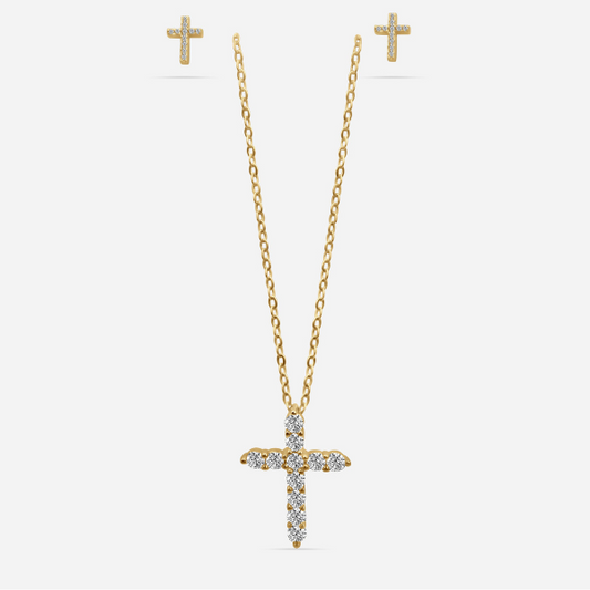 CROSS SET (GOLD)