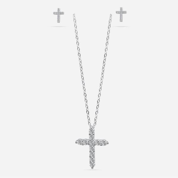 CROSS SET (SILVER)