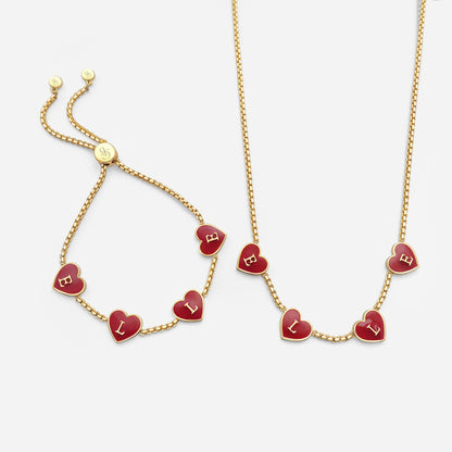 LUELLA SET (RED)
