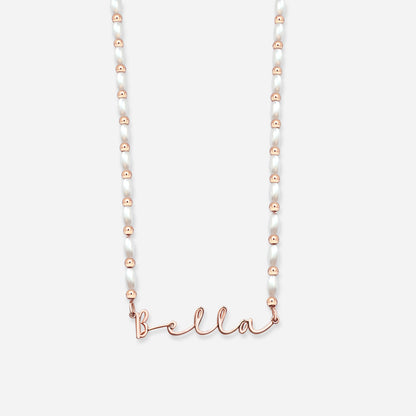 FELICITY NECKLACE (rose)
