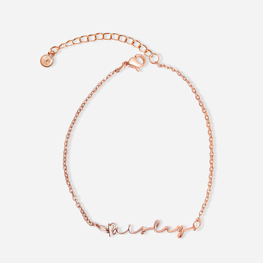 AUTOGRAPH BRACELET (rose)