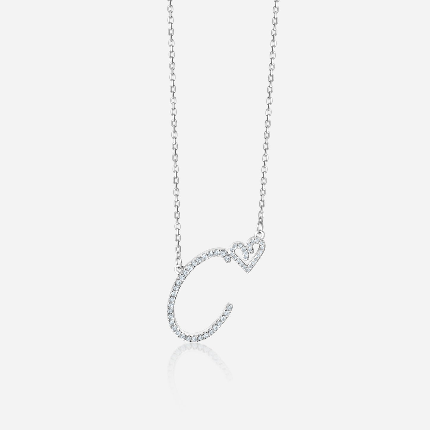 Love necklace (silver)