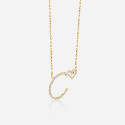 Love necklace (gold)