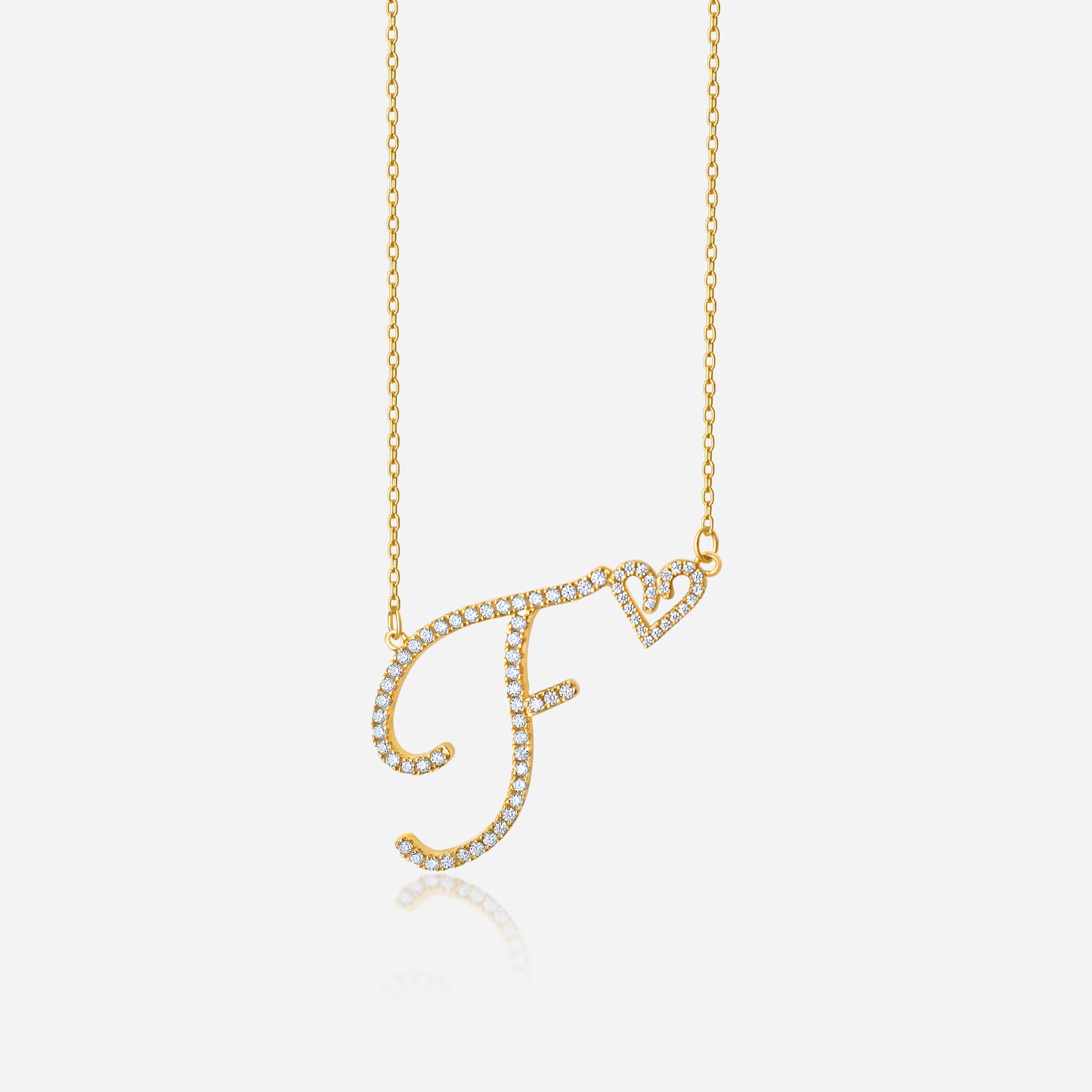 Love necklace (gold)