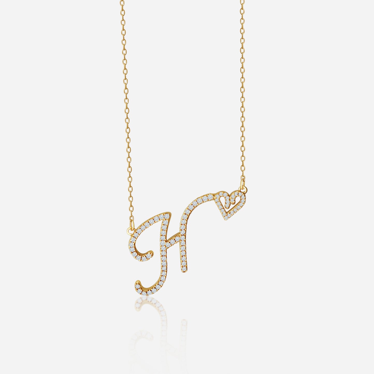 Love necklace (gold)