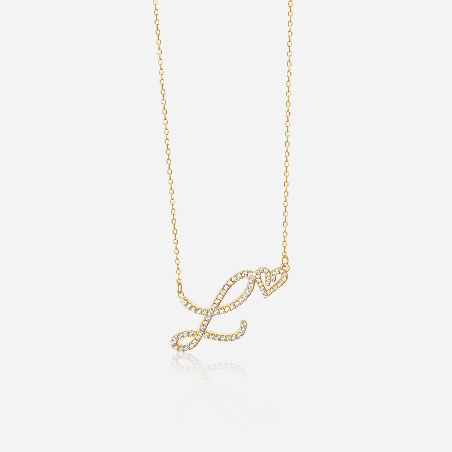 Love necklace (gold)