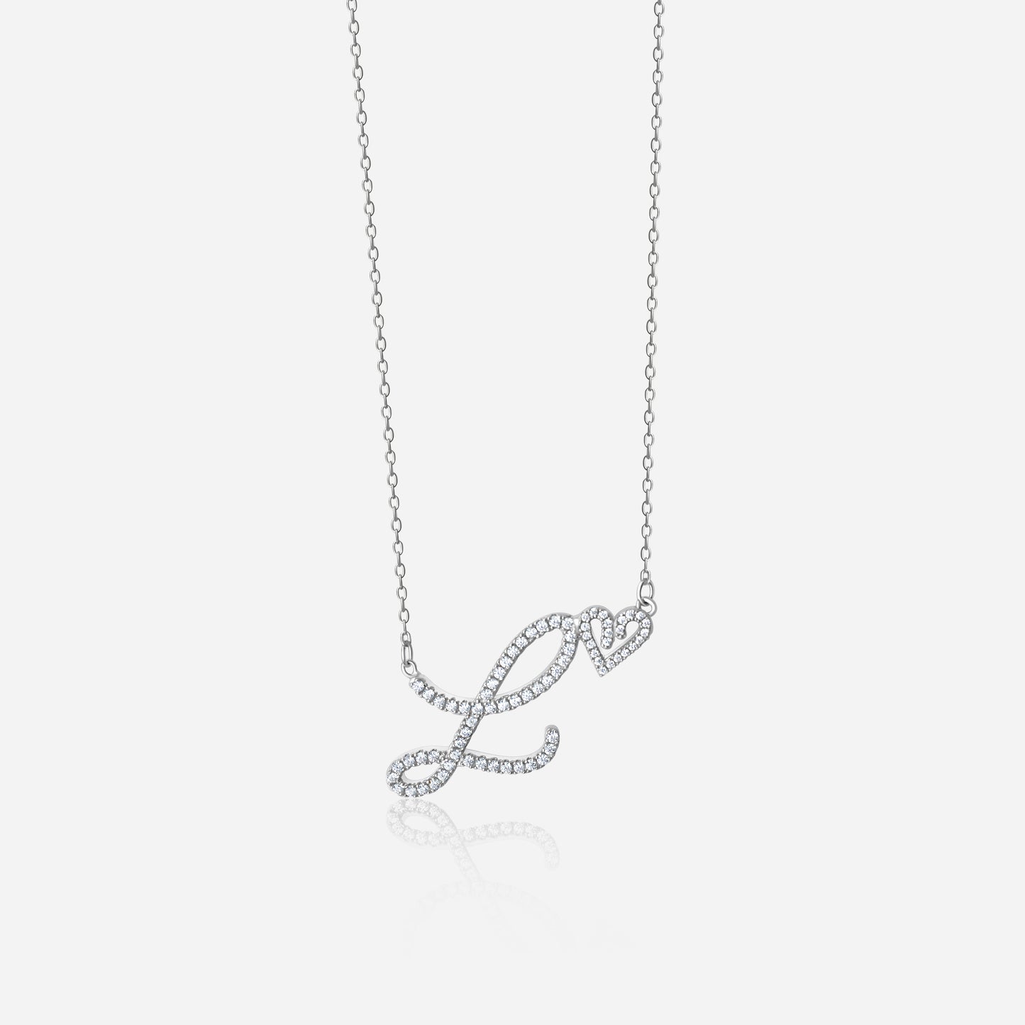 Love necklace (silver)