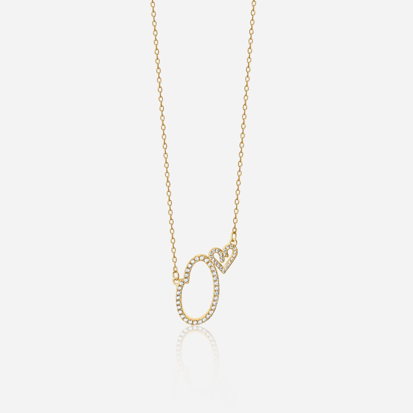 Love necklace (gold)