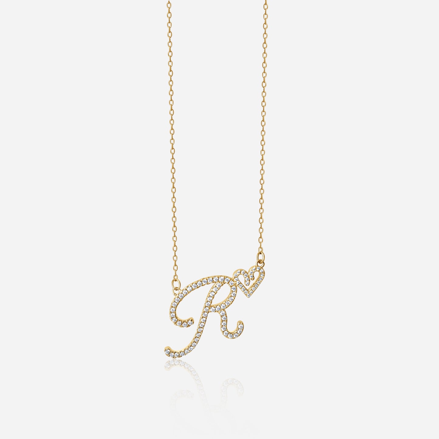 Love necklace (gold)