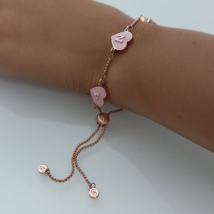 LUELLA BRACELET (BABY PINK) - Cloudbox Gifting