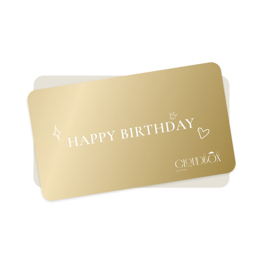 HAPPY BIRTHDAY GIFT CARD