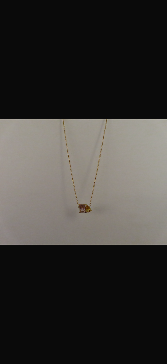 Birthstone necklace