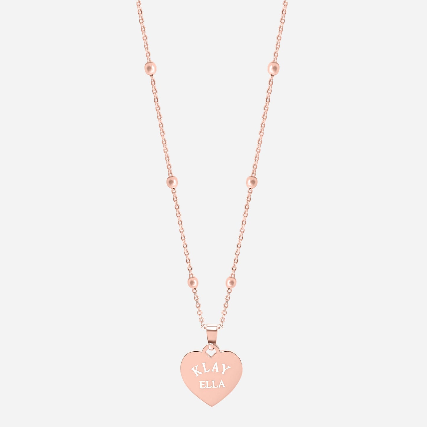 MINI HEART (ROSE GOLD)