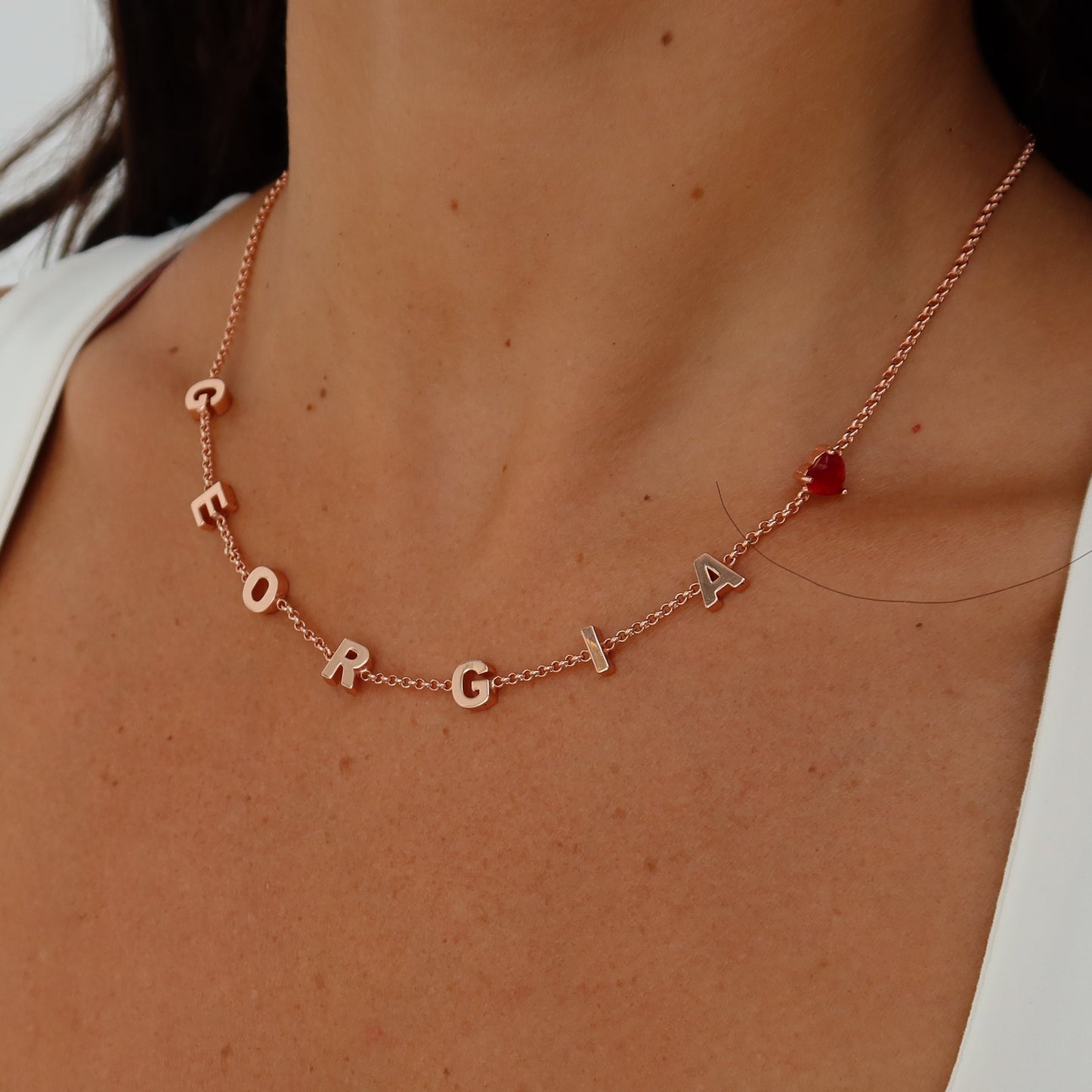 CUSTOM NECKLACE (ROSE)