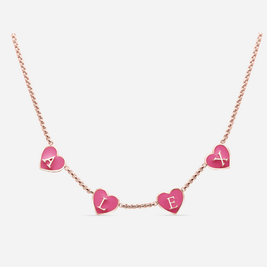 LUELLA NECKLACE (PINK)