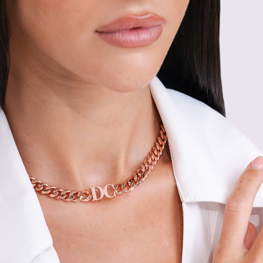 ROKI NECKLACE (rose)