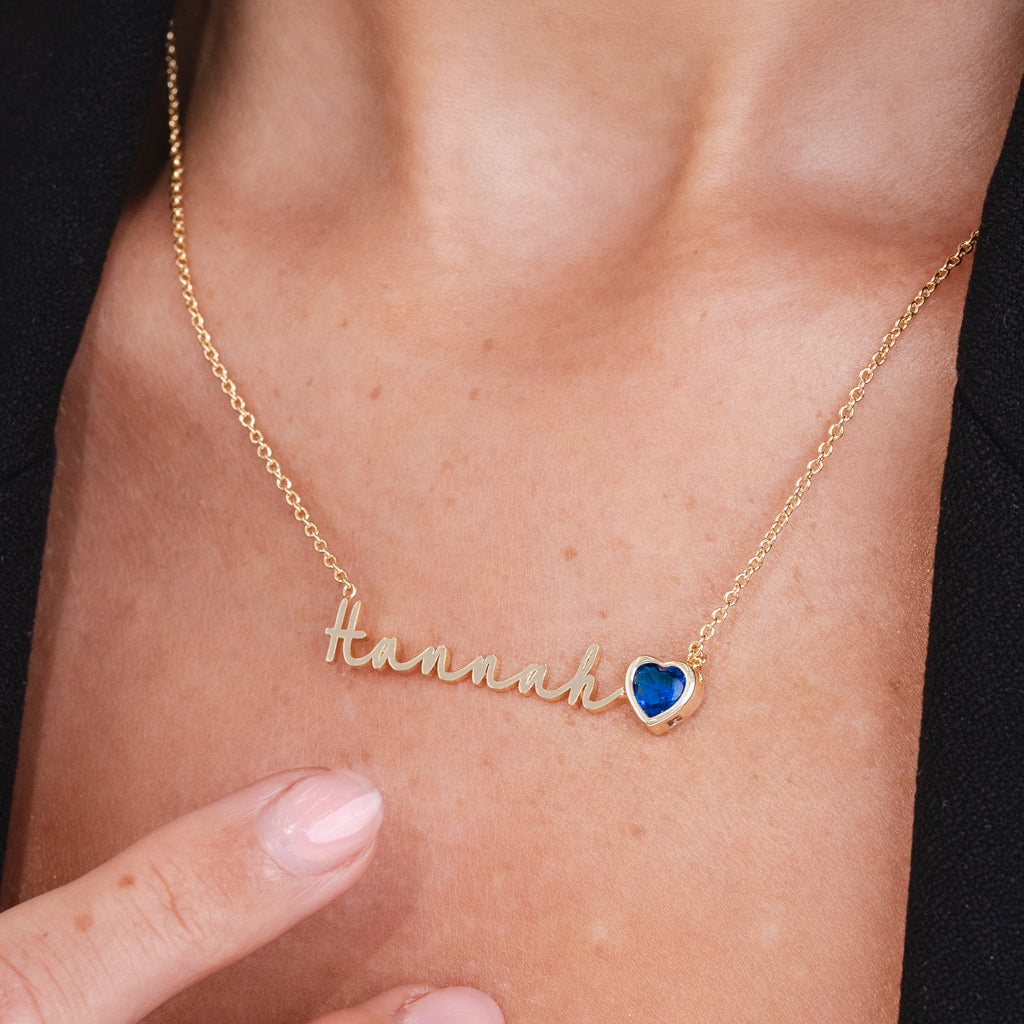 AUTOGRAPH BIRTHSTONE SET (GOLD)