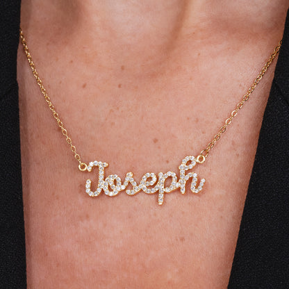 SCRIPT NECKLACE