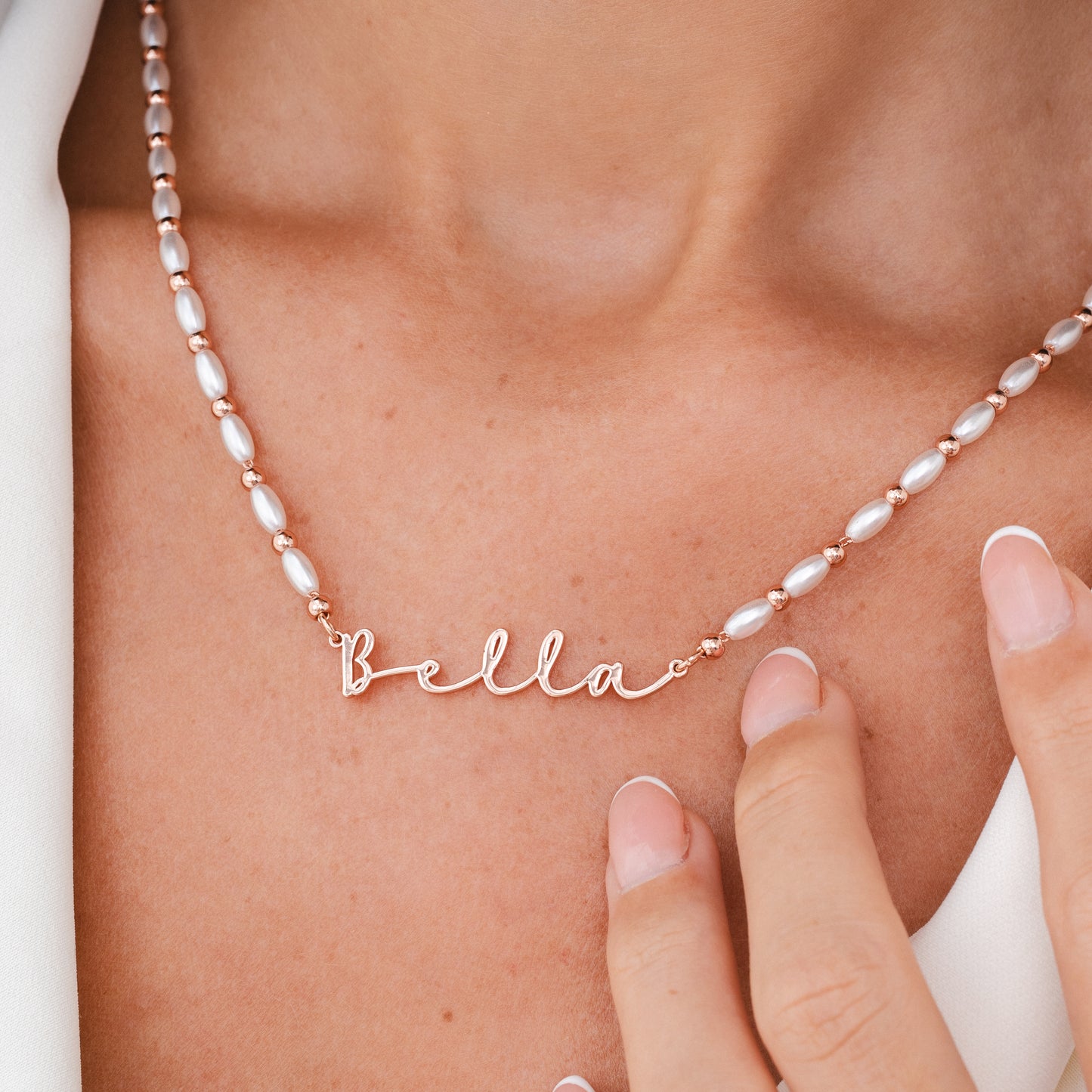 FELICITY NECKLACE (rose)