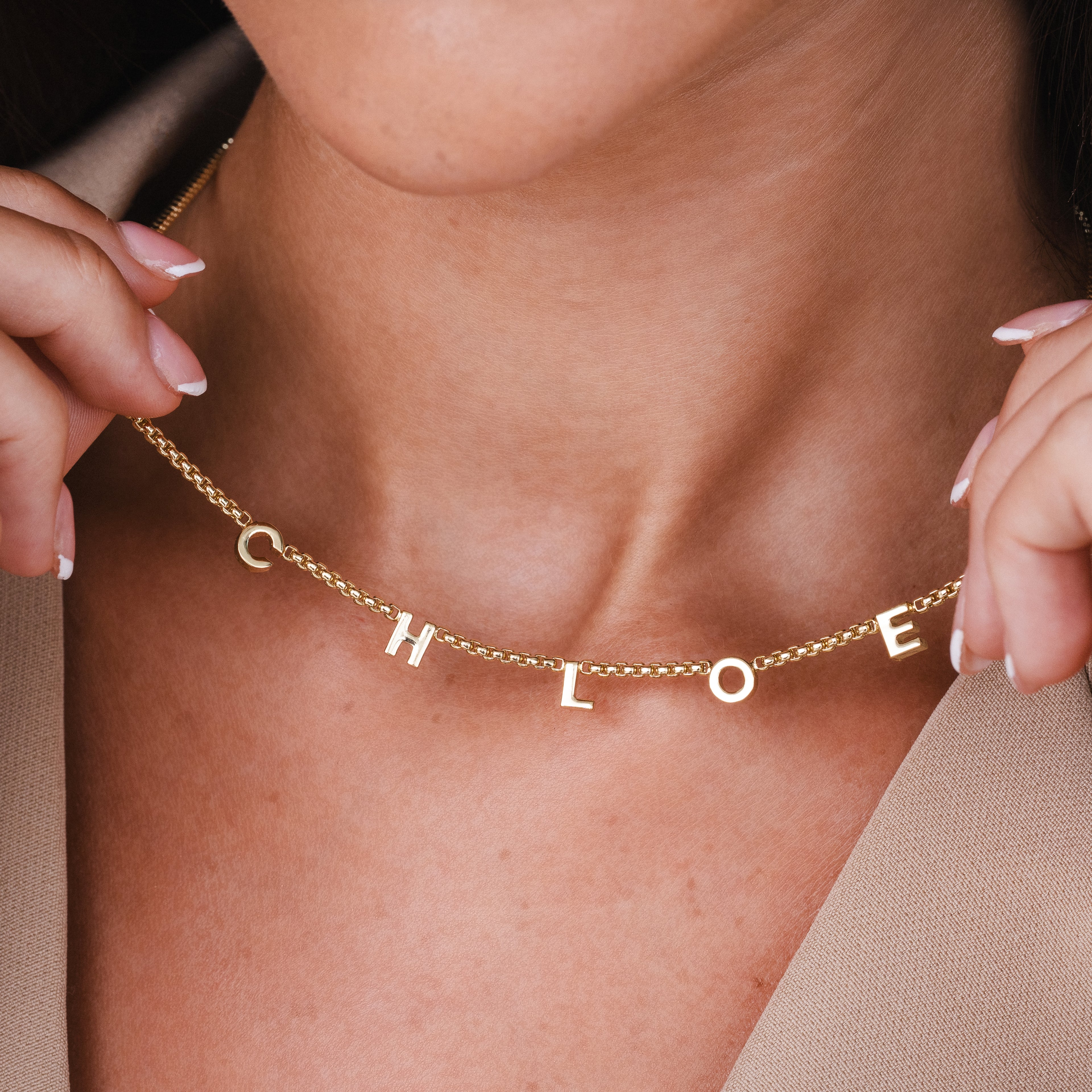 CUSTOM NECKLACE (GOLD) - Cloudbox Gifting