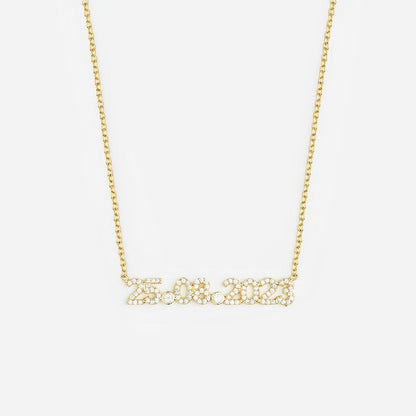 DATE NECKLACE