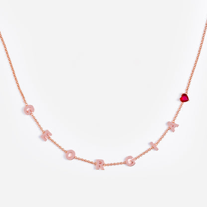 CUSTOM NECKLACE (ROSE)