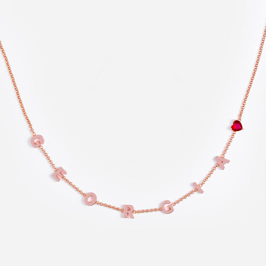 CUSTOM NECKLACE (ROSE)