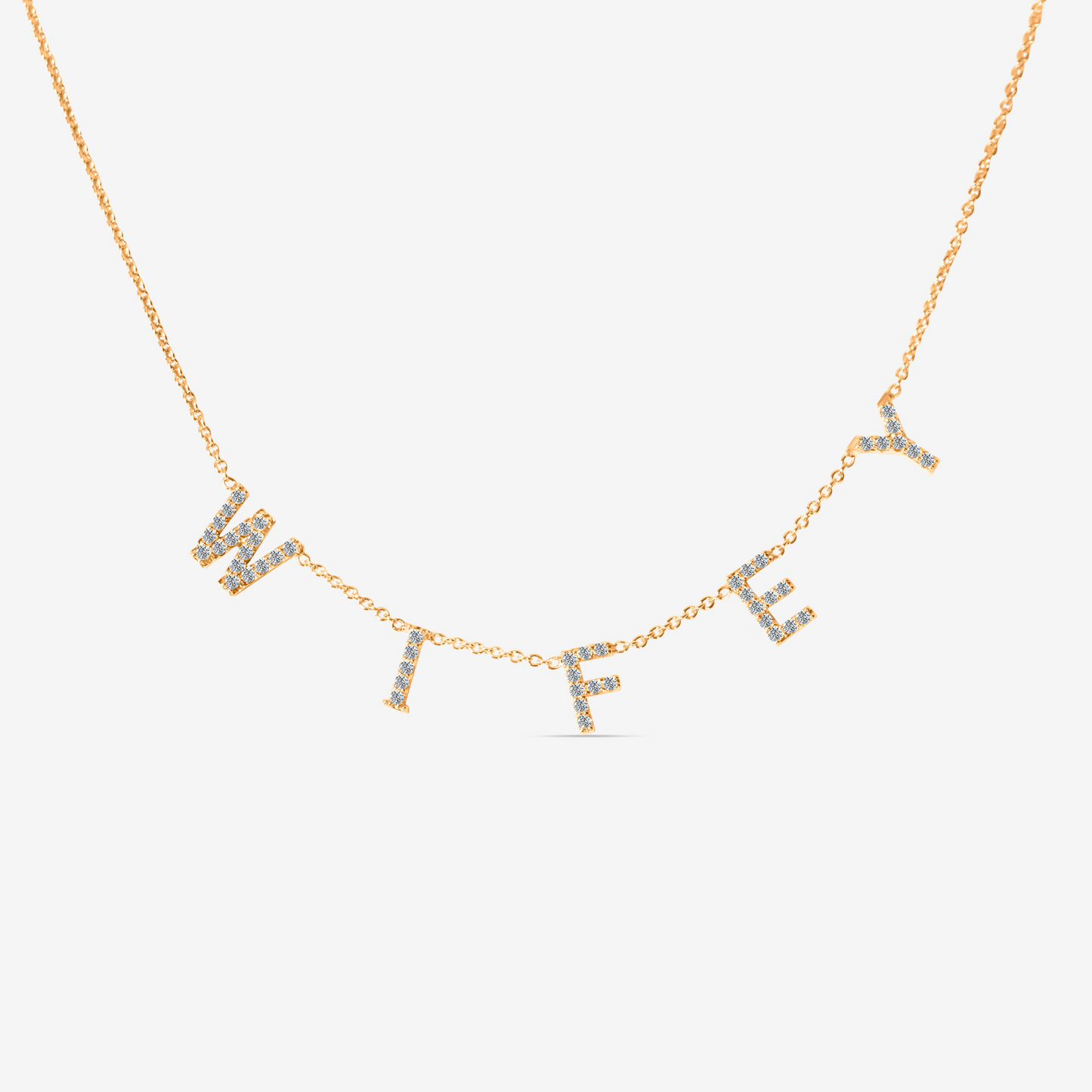 WIFEY CRYSTAL NECKLACE - Cloudbox Gifting