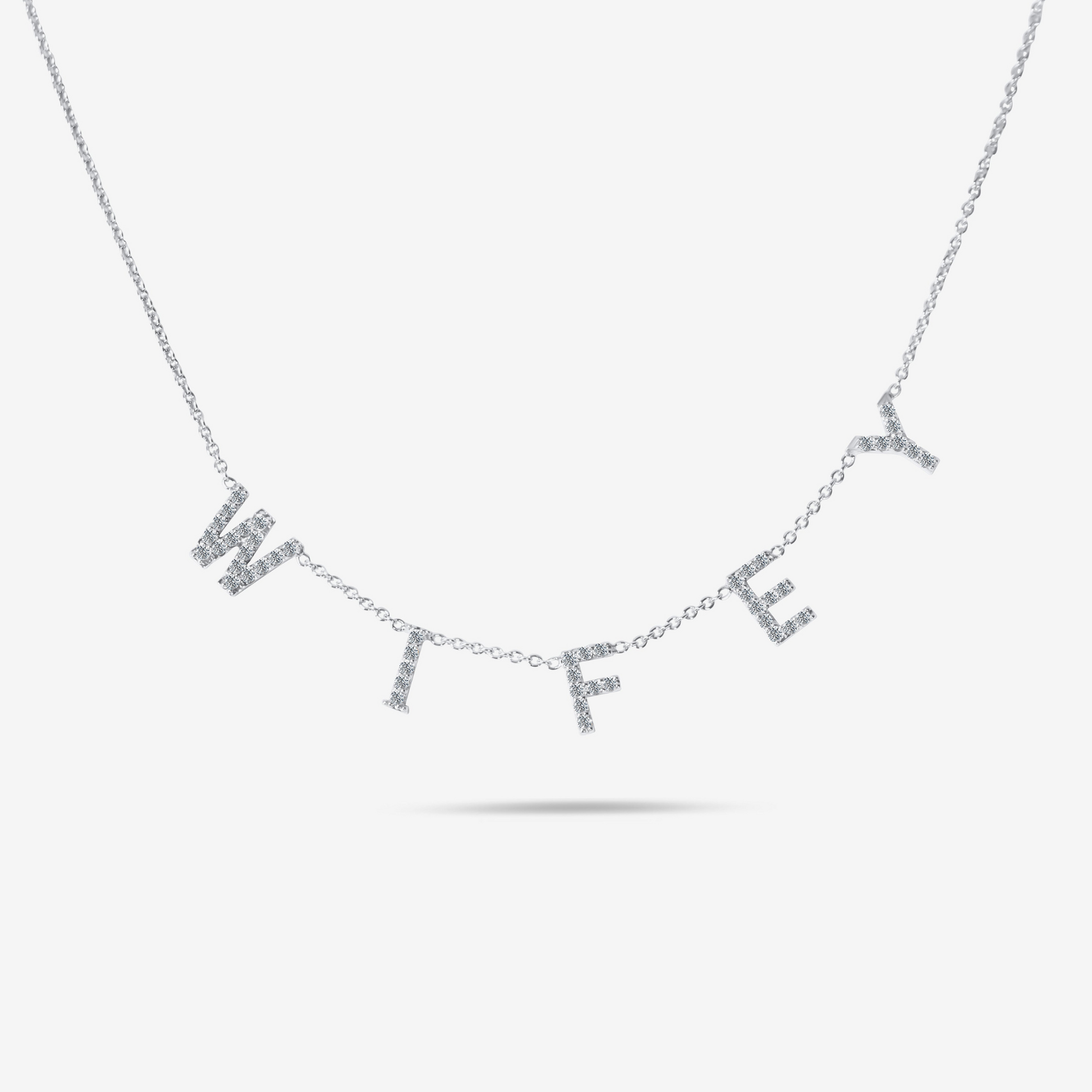 WIFEY CRYSTAL NECKLACE - Cloudbox Gifting