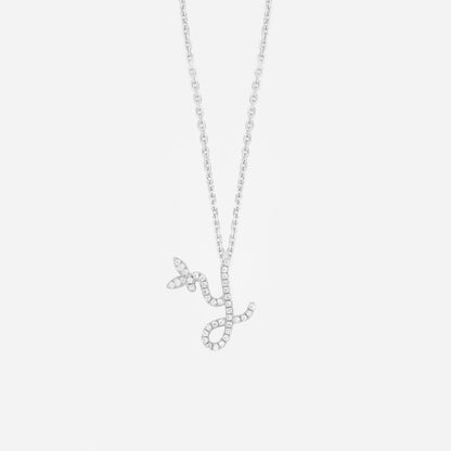 DIAMOND BUTTERFLY NECKLACE